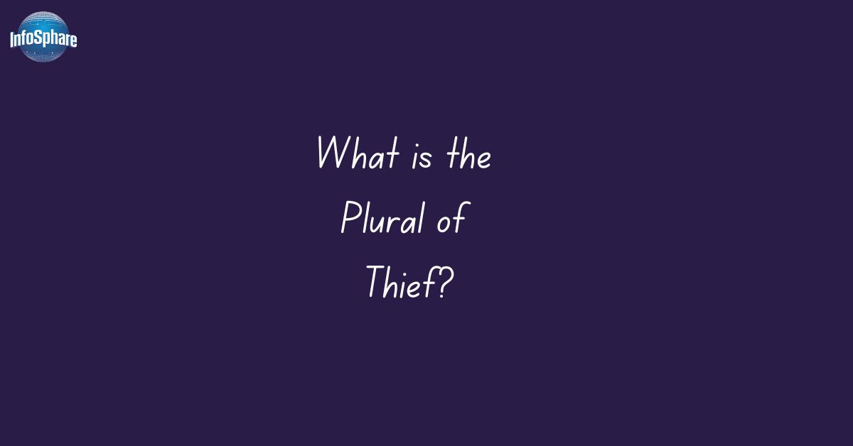 Plural of Thief