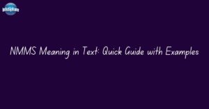 NMMS Meaning in Text: Quick Guide with Examples