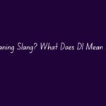 D1 Meaning Slang? What Does D1 Mean Slang?