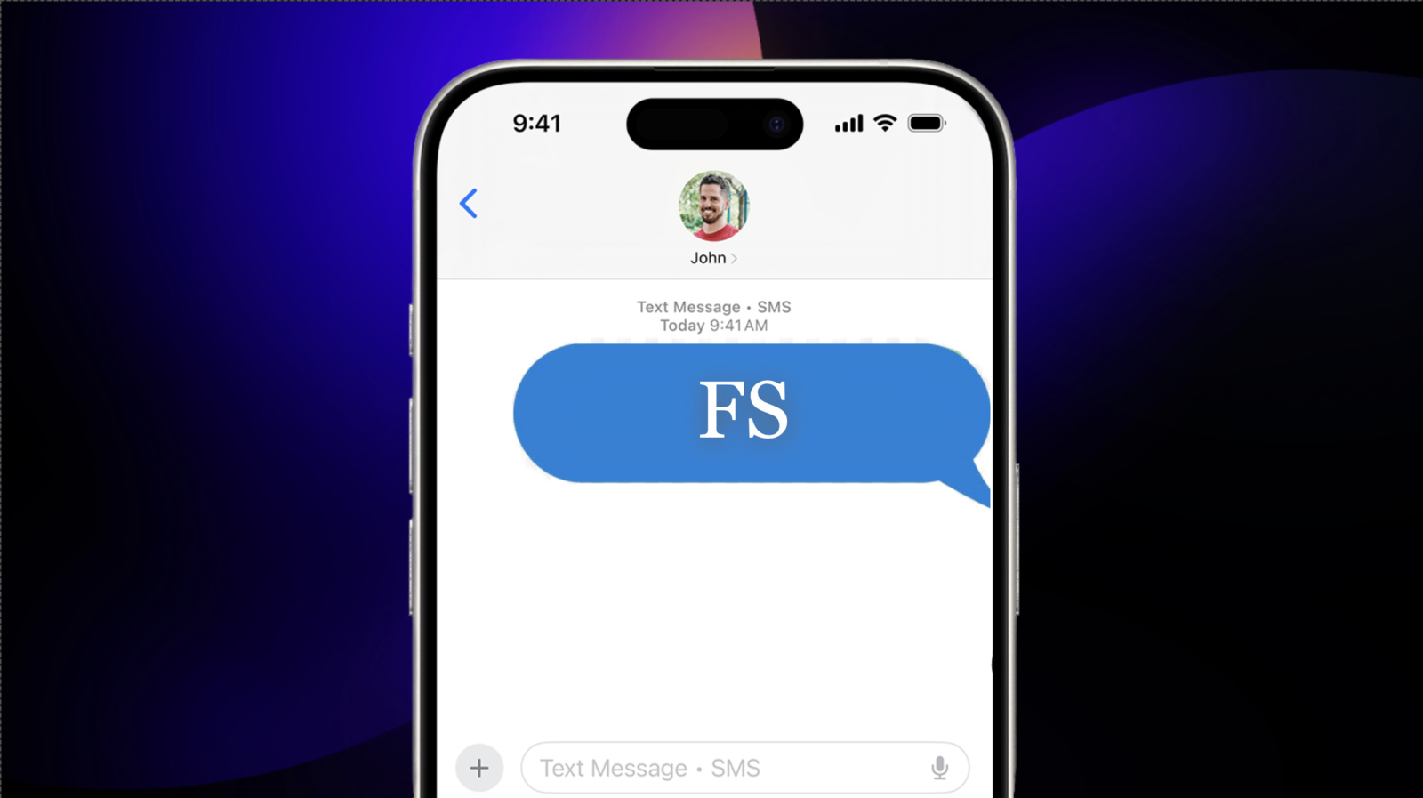 FS Meaning in Text