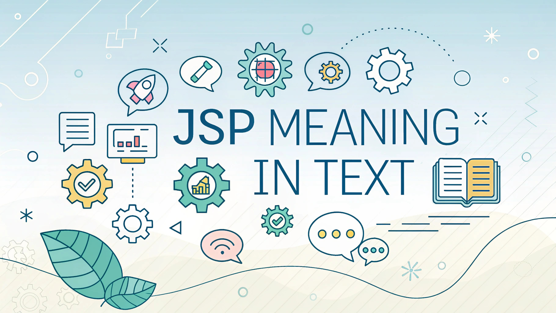 JSP Meaning in Text