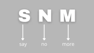 SNM Meaning in Text