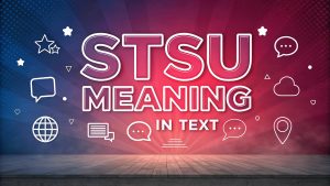 STSU Meaning in Text