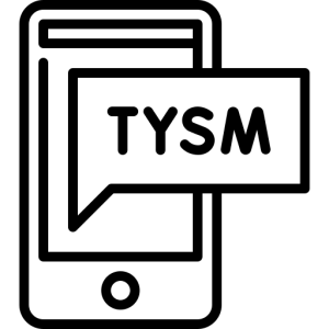 TYSM Meaning in Text