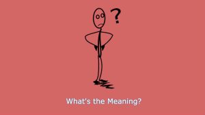 WBY Meaning in Text