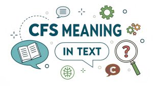CFS Meaning in Text
