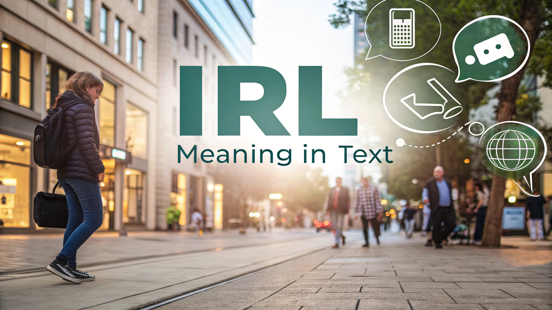 IRL Meaning in Text