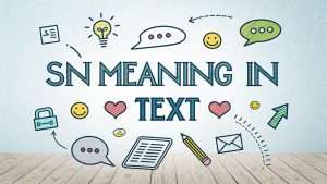SN Meaning in Text
