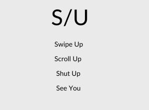 SU Meaning in Text