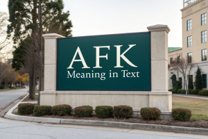 afk Meaning in Text